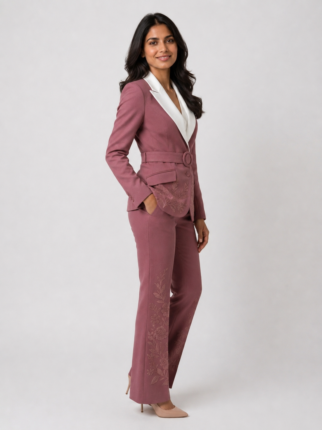 Where Feminine Elegance Meets Modern Power Dressing