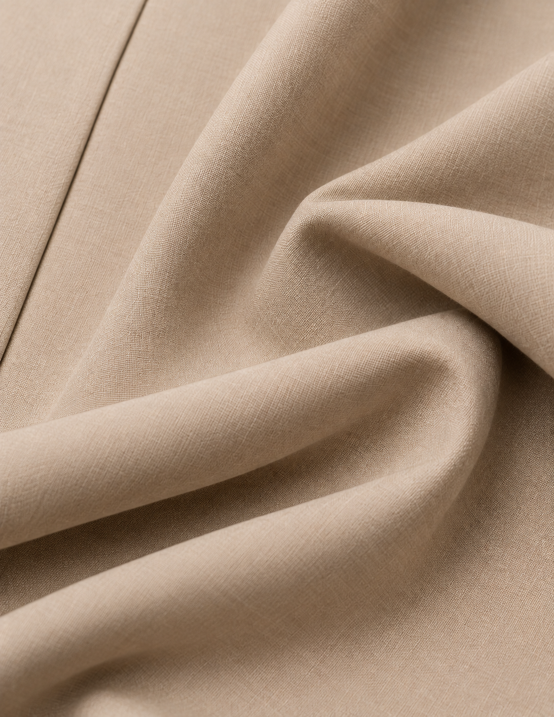 Women's Beige Single-Breasted Formal Suit