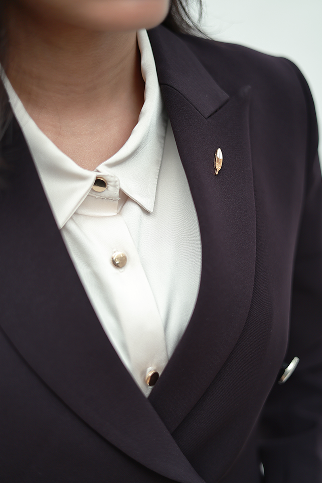 Purple Business Blazer Suit